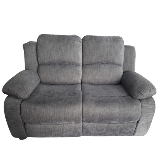Outlet Valencia Roxy Charcoal 2 Seater Recliner Sofa