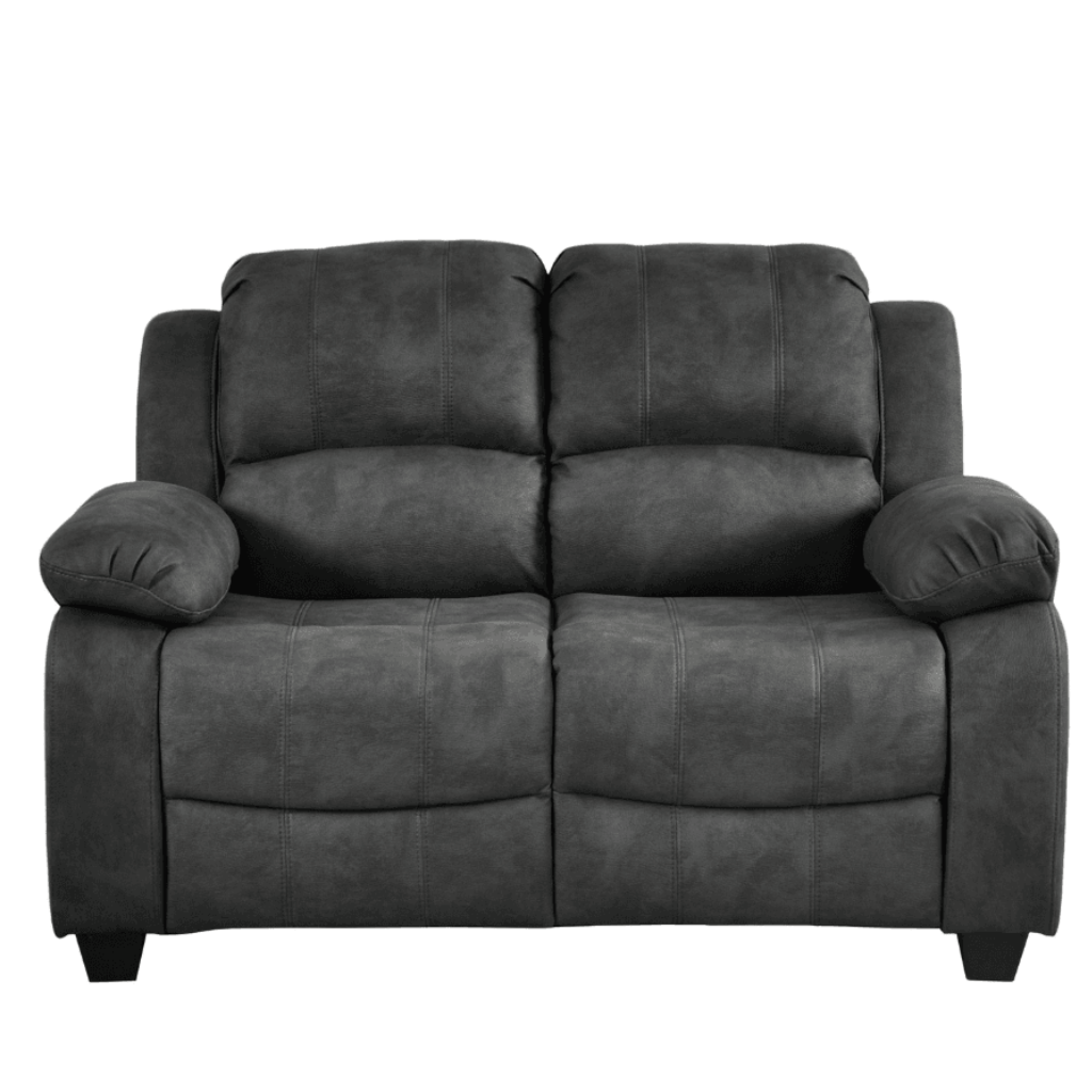 Outlet Valerie Charcoal Fabric 2 Seater Sofa