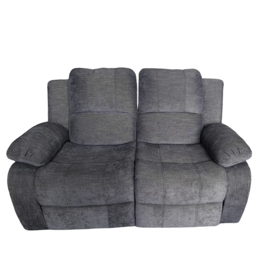 Valencia Roxy Charcoal 2 Seater Recliner.