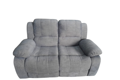 Outlet Valerie Charcoal Fabric 2 Seater Sofa