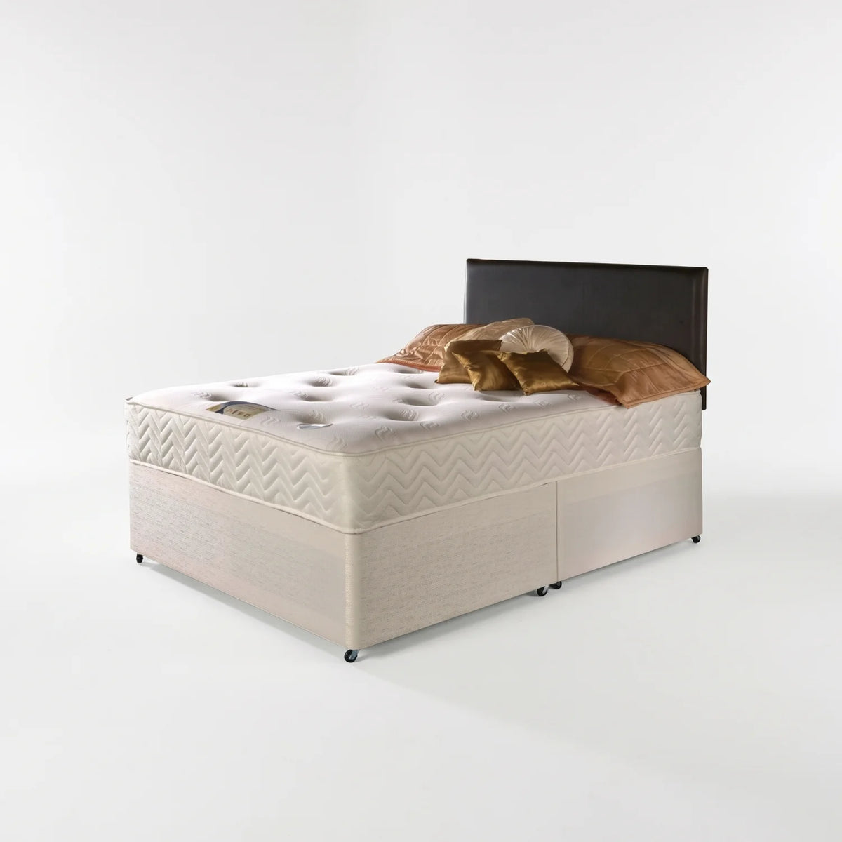 white mattress in a white background