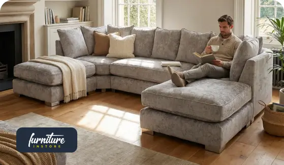 U-Shape Corner Sofas That Create a Luxury Lounge Feel