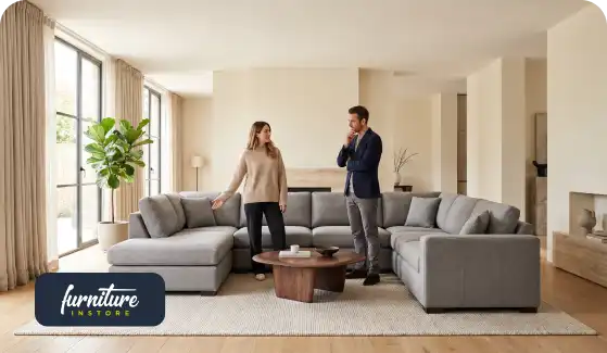 Grey U Shape Sofas: Are They Right for Large Living Rooms?