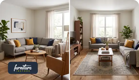 Corner Sofa vs Two Sofas: Which Layout Works Better for Your Living Room?