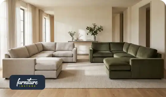 Fabric vs Velvet U Shape Sofas: Which Material Is Right for Your Home?