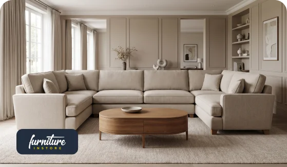What Coffee Table Shape Works Best with a U Shape Sofa?