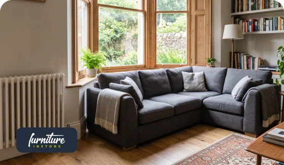 How to Fit a Corner Sofa Around Radiators, Bay Windows and Awkward Room Features