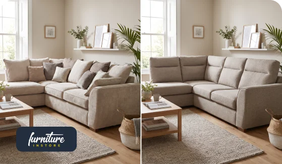 Scatter Back vs High Back Corner Sofas: Which Style Is Right for You?