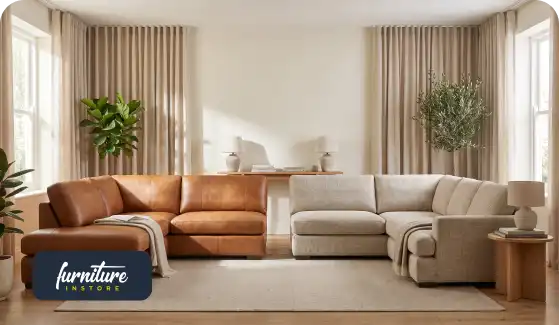 Leather vs Fabric Corner Sofa: Which Material Is Right for Your Home?