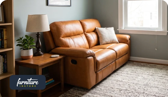 Small Living Room? How to Choose a Genuine Leather Recliner Sofa