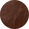 Brown leather sample
