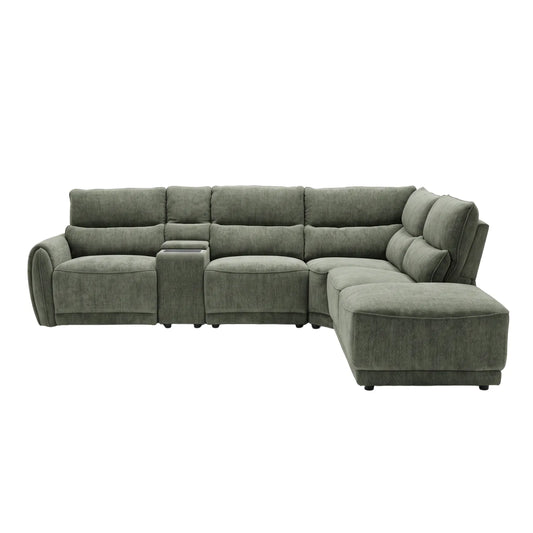 carlisle-fabric-moss-green-rhc-corner-sofa