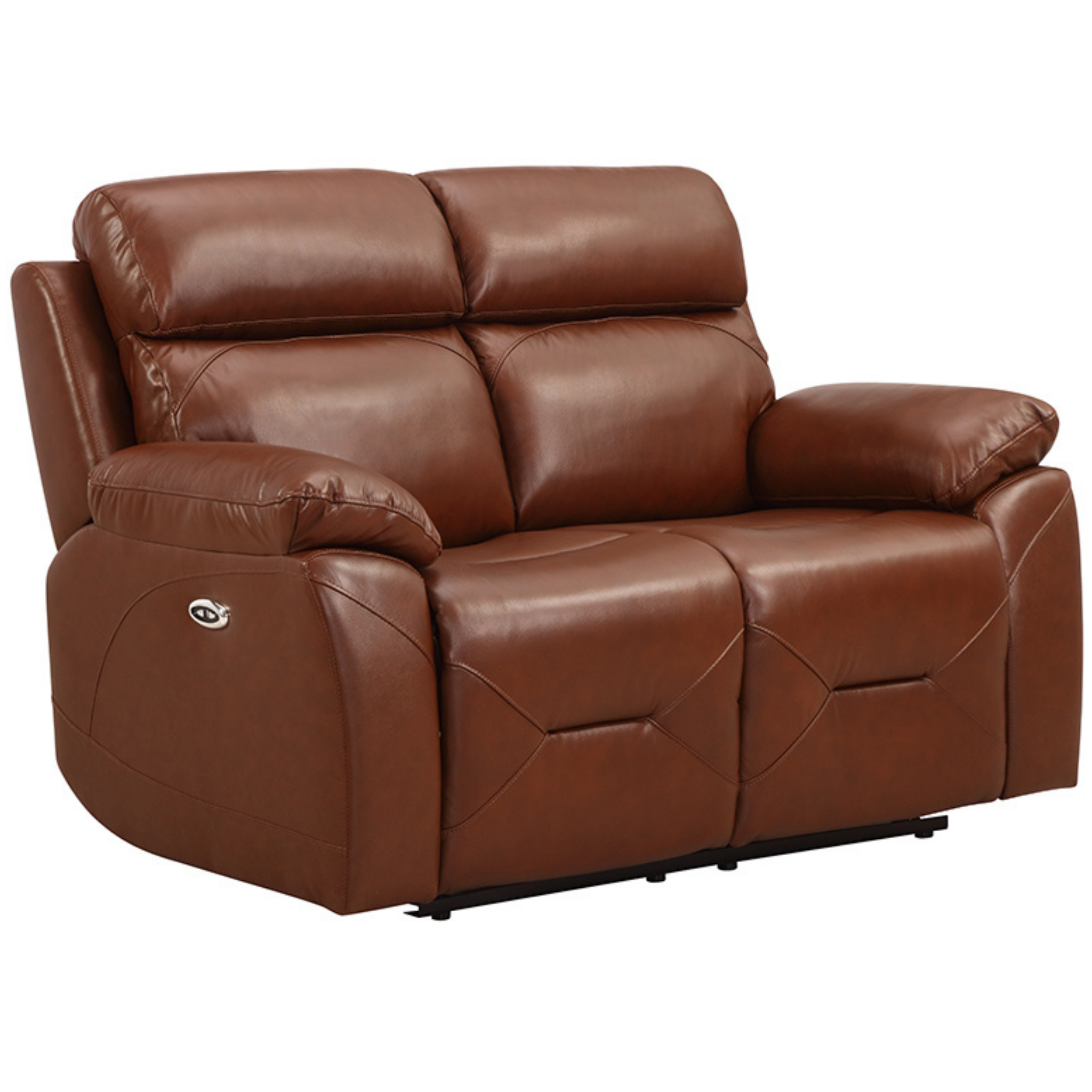 Genuine Leather Electric Power Recliner 2 Seater