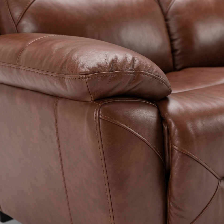 Rivello Tan 3 Seater Sofa