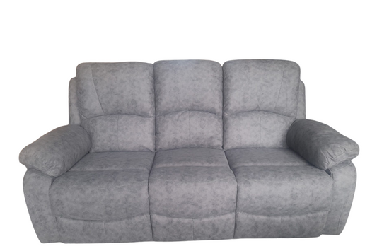 Melano Fabric Grey 3 Seater Sofa