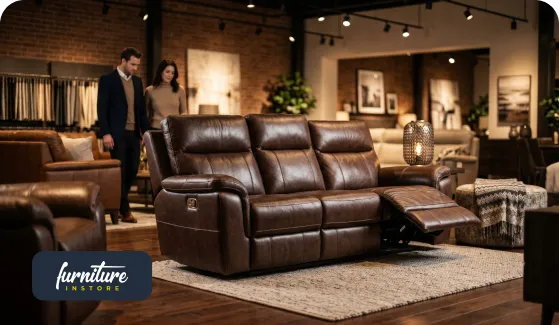 Small Living Room? How to Choose a Genuine Leather Recliner Sofa That Fits