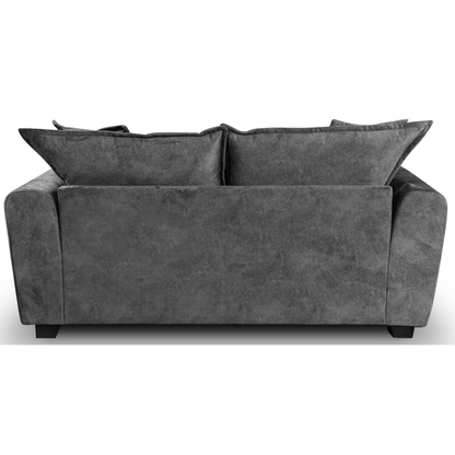 Somerford 2-seater sofa, back view on a clean white background