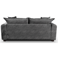 Somerford 3-seater sofa, back view on a clean white background