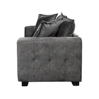 Somerford 3-seater sofa, side view on a clean white background