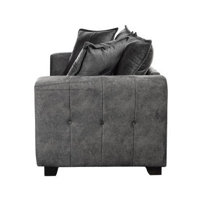 Somerford 3-seater sofa, side view on a clean white background