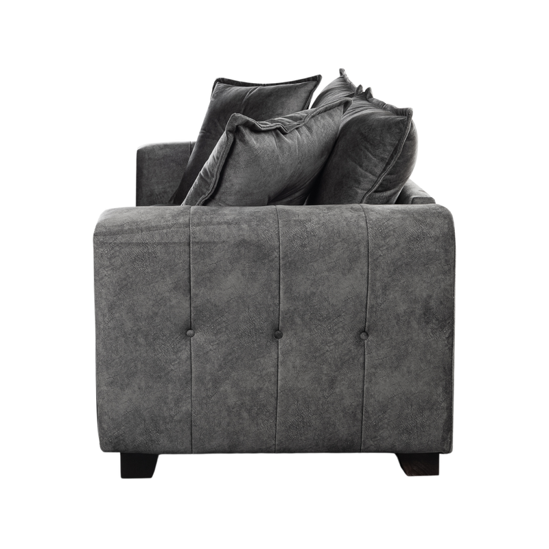 Somerford 3-seater sofa, side view on a clean white background