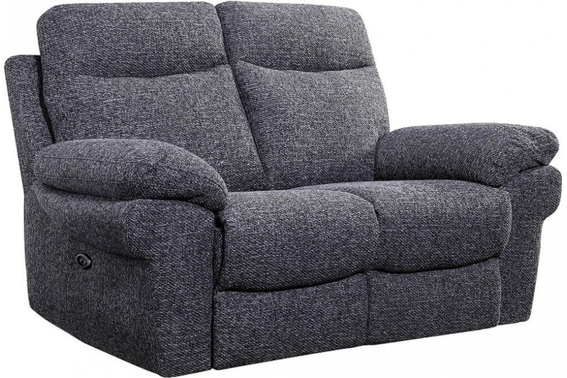 Tanya Grey Fabric Electric Recliner 2 Seater Sofa - Furniture Instore