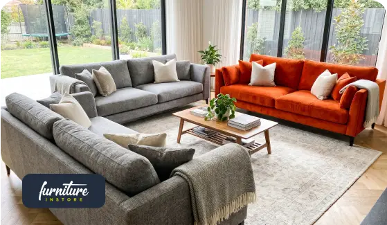 The Ultimate Guide to the 3+3 Seater Sofa and the Bold Orange Sofa Couch