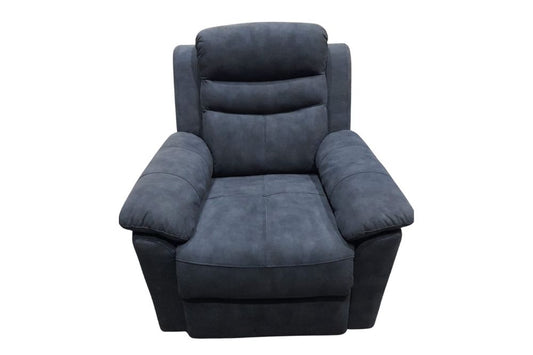 Outlet Conway Grey Fabric Recliner Armchair
