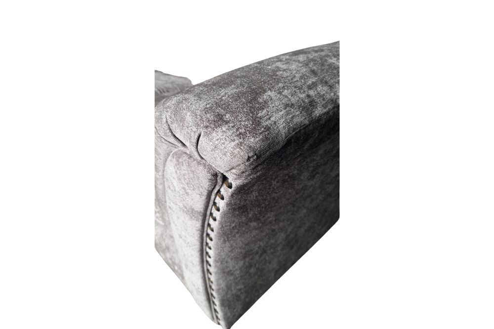 Outlet Canterbury Truffle Fabric 3 Seater Sofa