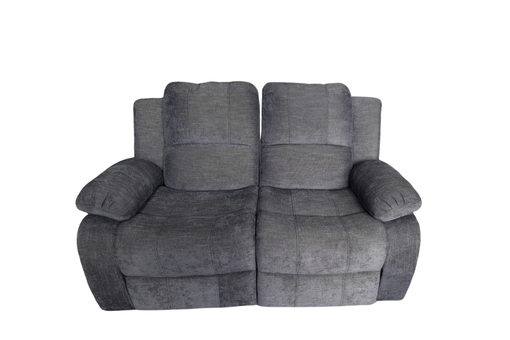Valencia Roxy Charcoal 2 Seater Recliner.