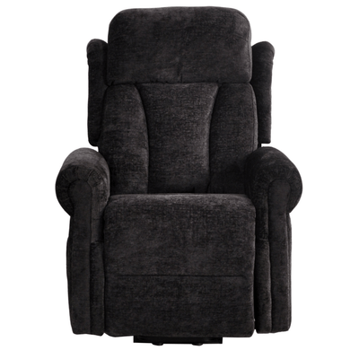 Hunson Black Fabric Rise & Recline Mobility Chair