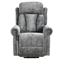 Hunson Grey Fabric Rise & Recline Mobility Chair