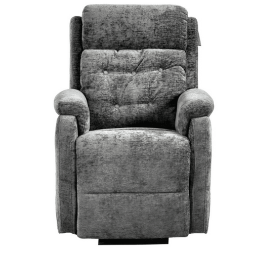 Bilbury Grey Fabric Rise & Recline Mobility Chair