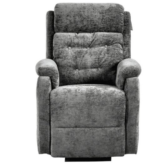 Bilbury Grey Fabric Rise & Recline Mobility Chair