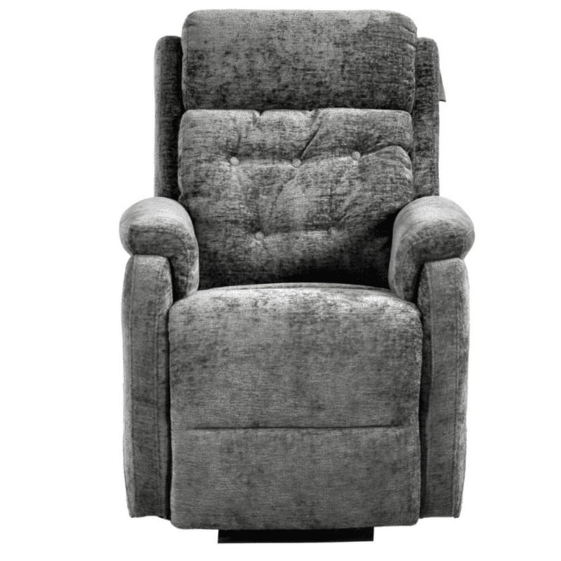 Bilbury Grey Fabric Rise & Recline Mobility Chair - Furniture Instore