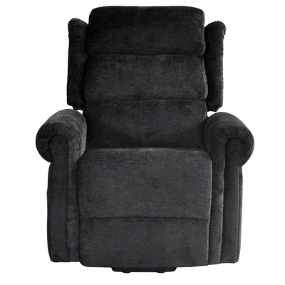 Kingsbury Black Fabric Rise & Recline Mobility Chair