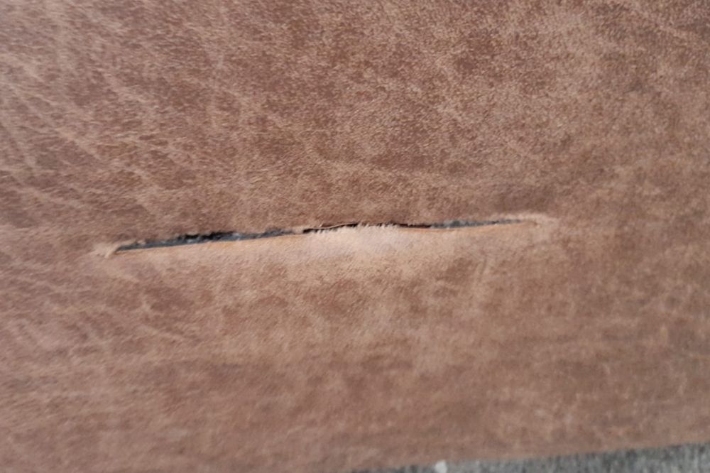 Outlet Oakland Tan Fabric  2 Seater Sofa