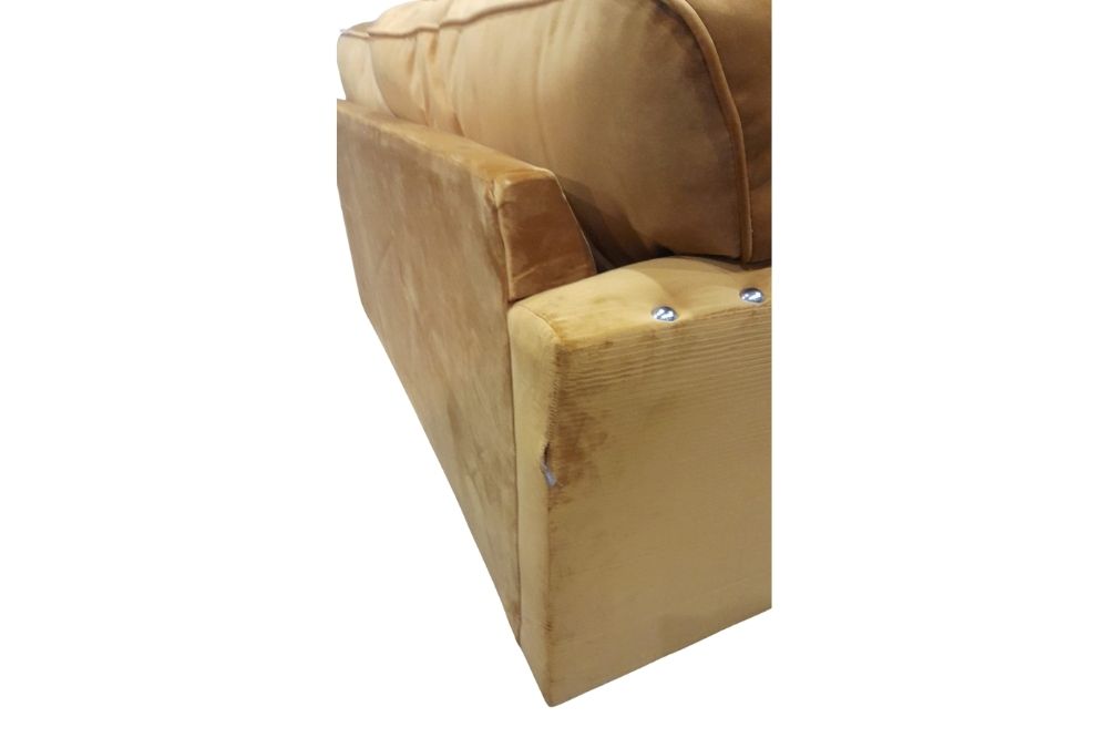 Outlet Essex Mustard 3 Seater Sofa