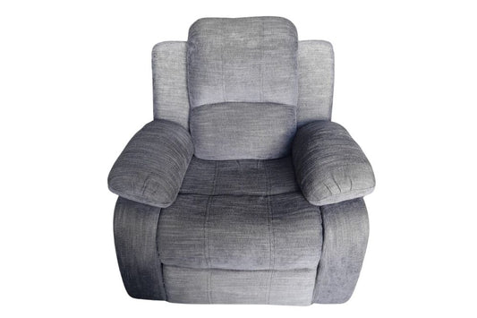 Outlet Valencia  Grey Charcoal Fabric Armchair