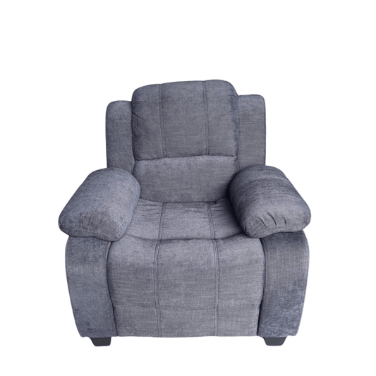 Outlet Valerie Charcoal Fabric Armchair - Furniture Instore