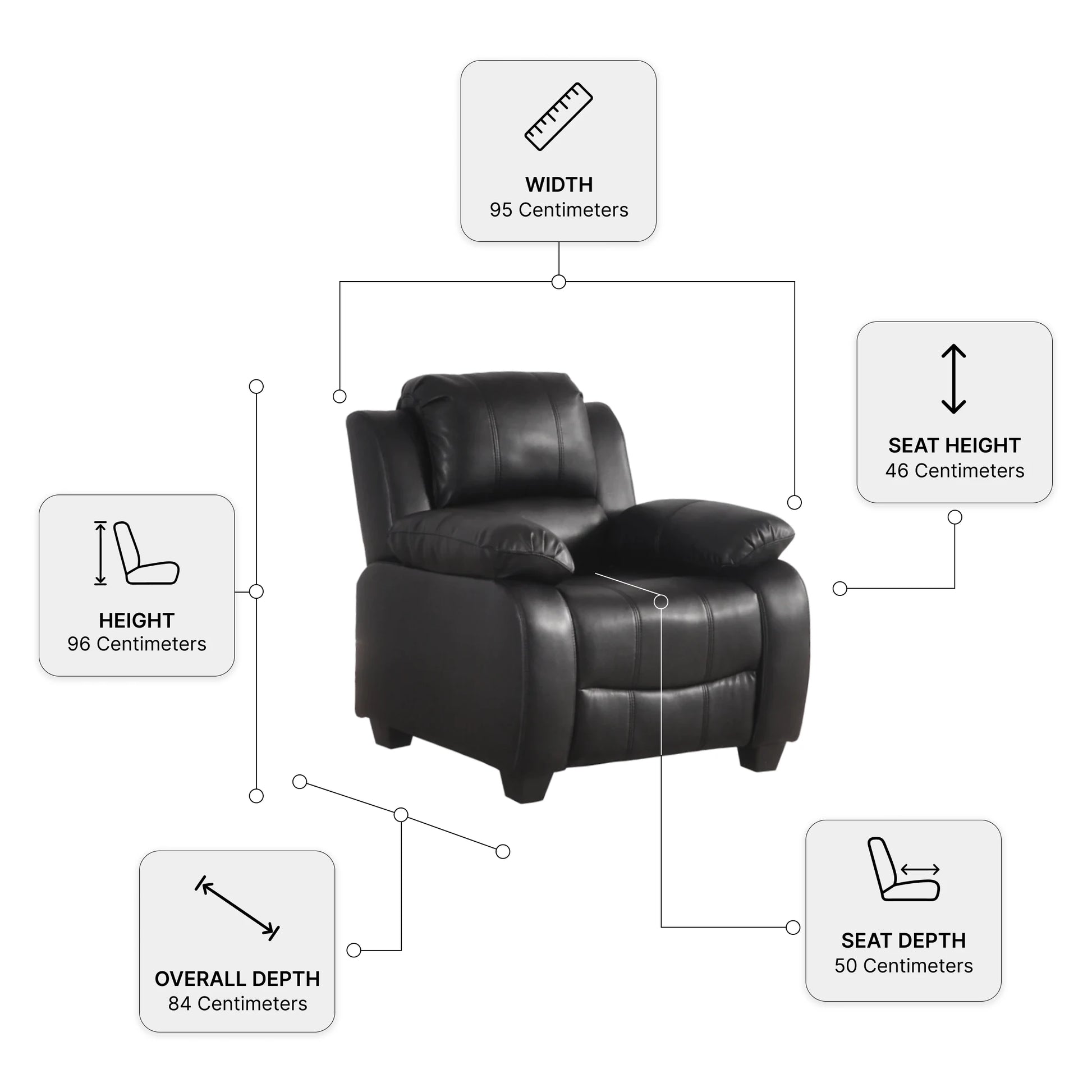 valerie-black-leather-measurement-1-seater-sofa-set
