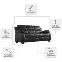 valerie-black-leather-measurements-3-seater-sofa