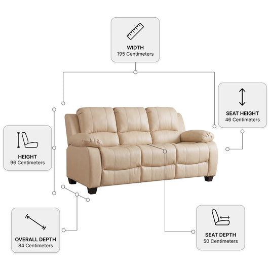 valerie-Cream-leather-measurement-3-seater-sofa-set