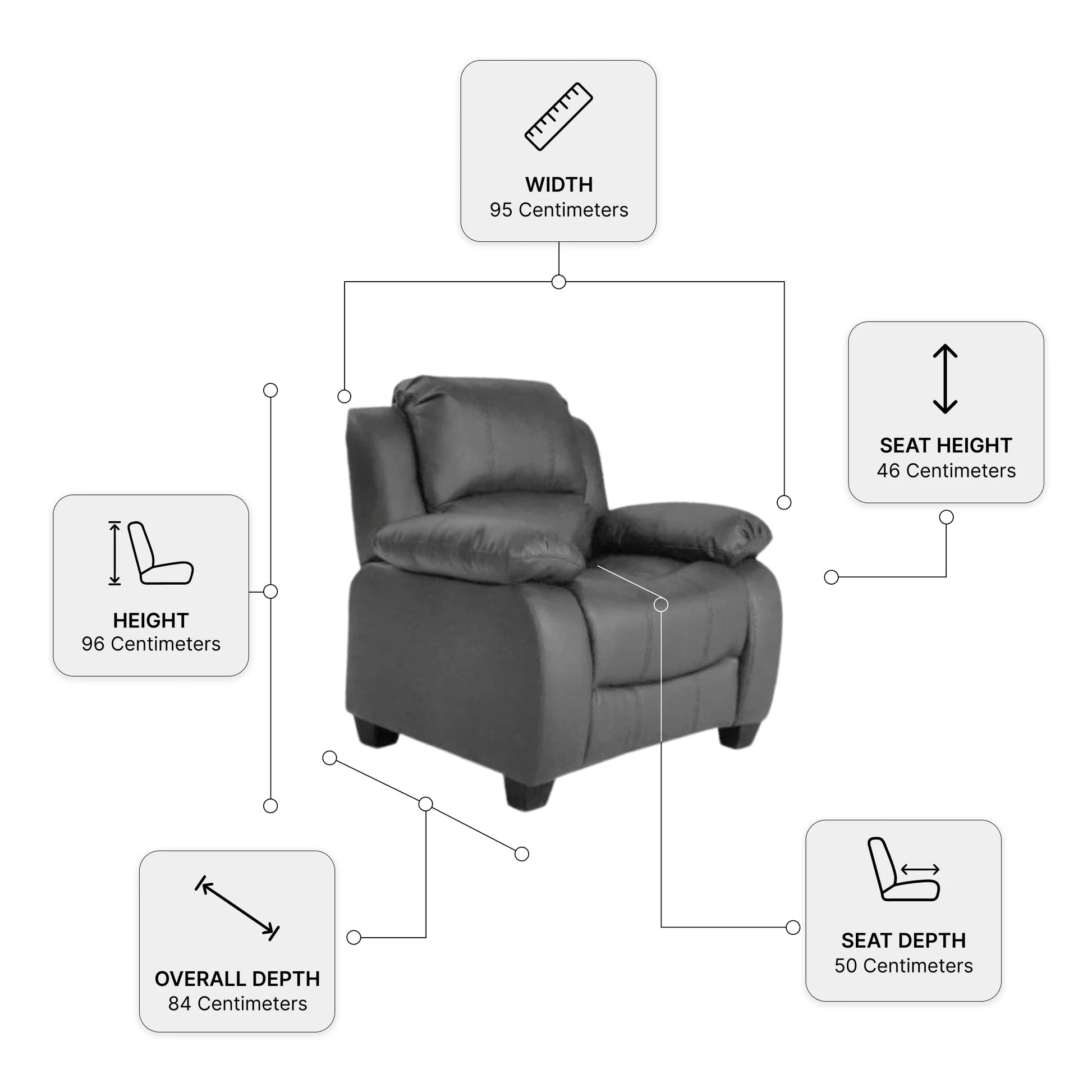 valerie-Grey-leather-measurement-1-seater-sofa-set