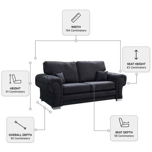 verona-high-back-black-fabric-3-1-seater-sofa-set-3-seater-measurement-diagram