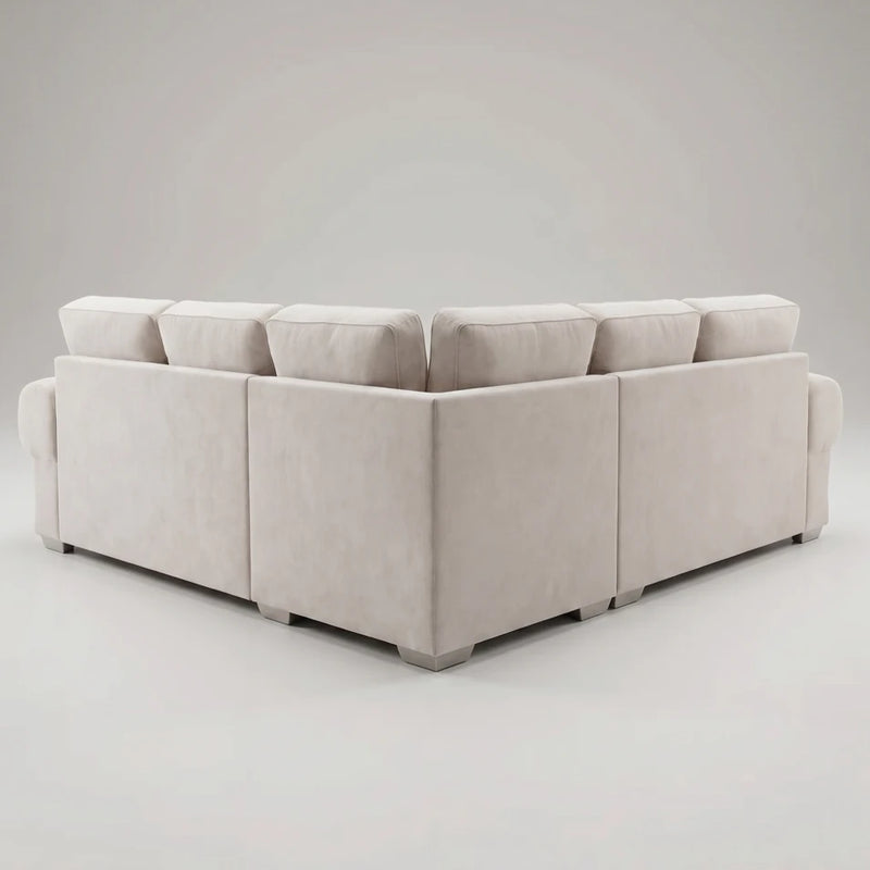 Verona Fabric High Back Cream
