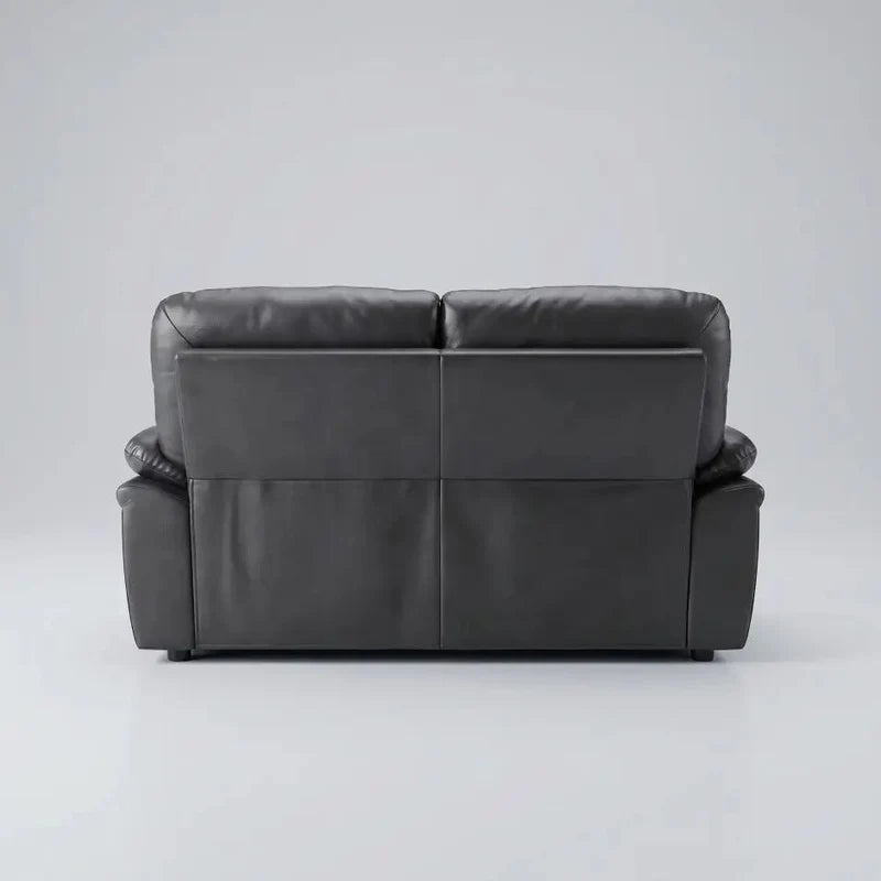 Verona Grey Leather 2+1 Seater