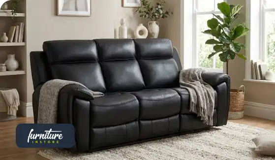 Where Does a Leather Three-Seater Sofa Fit Best in Your Home?