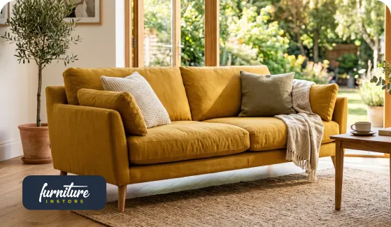 Why Mustard 3 Seater Sofas Are Perfect for Modern UK Living Rooms