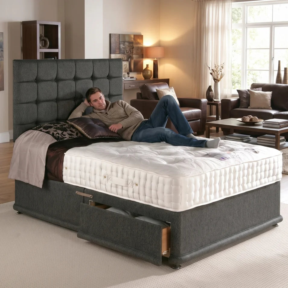 Pocket Supreme Bed 4FT 6 Double — Dimension diagram